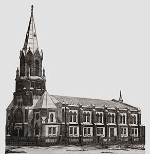Католическая церковь в с. Мариенберг.