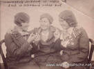 "Hier sitzen so fröhlich zusammen und haben einander so lieb" -так подписана старая фотография, на которой запечатлены,сёстры моего отца - Клавдия, Анна, Ида (слева направо).г. Марксштадт. Фото 1938 (?) г.