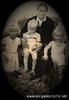 Рау Амалия Егоровна (урождённая Штрекер,род. в 1908 г. в с. Нижняя Водянка), с внучками.Казахстан. Фото 1964 г.