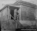 Деревянный дом в с. Вальтер,сейчас с. Гречихино Жирновского района Волгоградской области.Фото конца 1930-х гг.