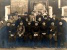 Участники курсов. Фото 1927 г.На фото выделена кружочком - Лоос Надежда Ивановна.На обратной стороне фотографии надпись: 15 мая 1927 г.