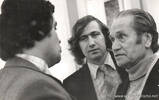 Beratung sowjetdeutscher Schriftsteller in Moskau, 9.-11. Januar 1980. Foto: David Neuwirt.

V.l.n.r.: Victor Herdt, Konstantin Ehrlich, Oswald Pladers.
