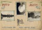 Титульный лист фотоальбома, в котором были собраны фотографии с. Гуссенбах и его окрестностей,сделанные Артуром Штабом весной и летом 1941 г.